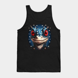 Patriotic Gecko Tank Top